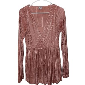 ASOS Accordion Pleats Top Size 8